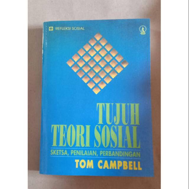 Cover Tujuh teori sosial / Tom Campbell
