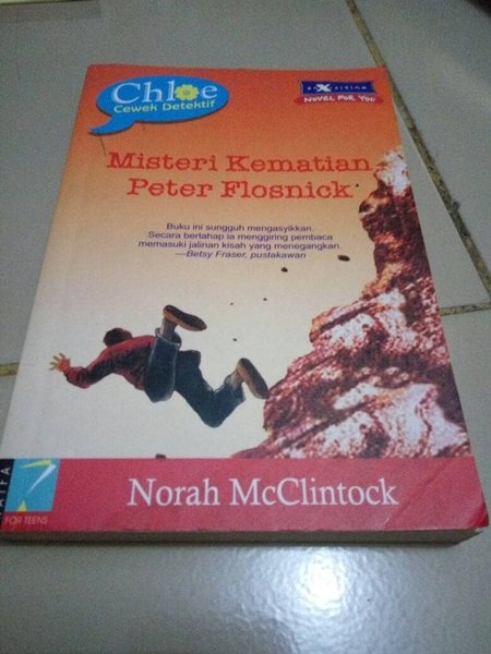 Cover Misteri Kematian Peter Flosnick / Norah   Mc Clintock