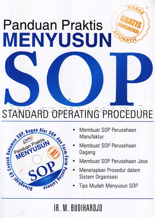 Cover Panduan praktis menyusun SOP (Standard Operating Procedure) / M. Budihardjo