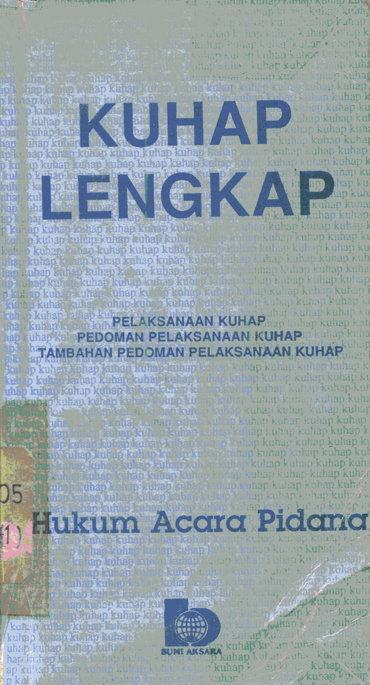 Cover KUHAP lengkap