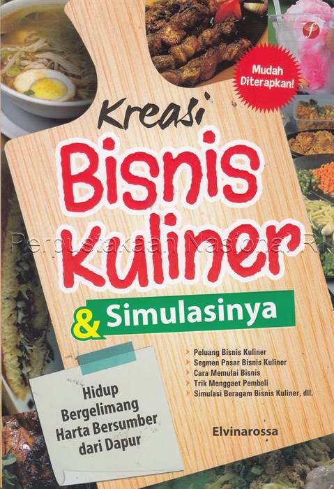 Cover Kreasi bisnis kuliner dan simulasinya / Elvinarossa