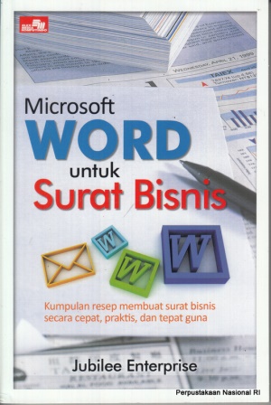 Cover Microsoft word untuk surat bisnis / Jubilee Enterprise