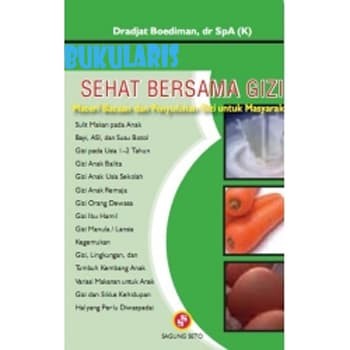 Cover Sehat bersama gizi / Dradjat Boediman