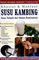Cover Sehat dengan ramuan tradisional Susu kambing susu terbaik dari Hewan Ruminansia / Rini Damayanti Moeljanto