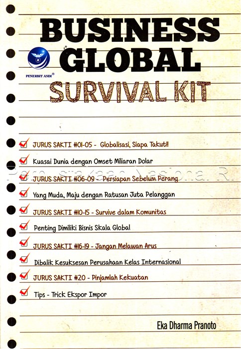 Cover Business global survival KIT / Eka Dharma Pranoto