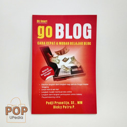 Cover Go Blog Cara cepat dan mudah belajar blog / Pudji Prasetijo; Dicky Putra P