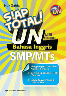 Cover Siap Toatal UN Bahasa Inggris SMP/MTs. / Nur Zaida