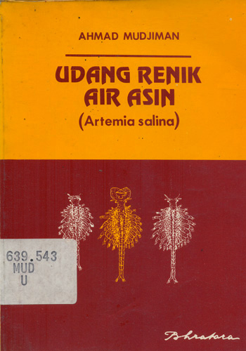 Cover Udang renik air asin (artemia salina) / Ahmad Mujiman