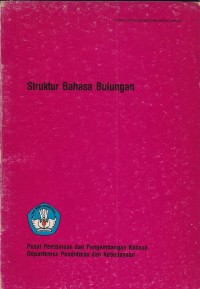 Cover Struktur bahasa Bulungan / M. Asfandi Adul