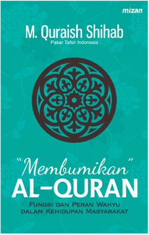 Cover Membumikan Alquran / M. Quraish Shihab
