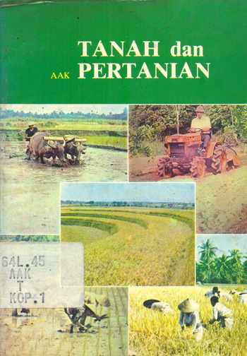 Cover Tanah dan pertanian / Aak