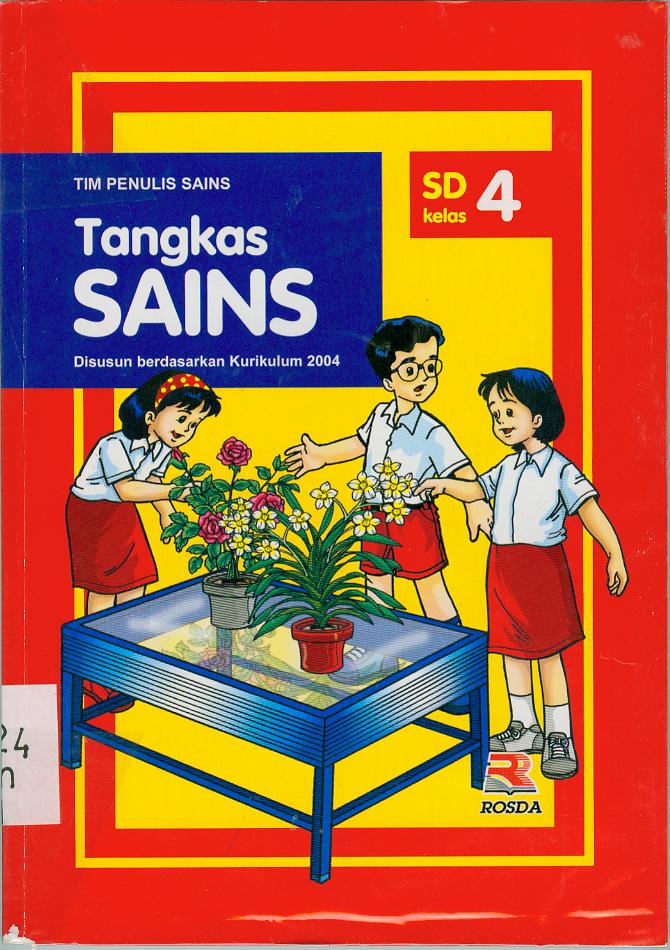 Cover Tangkas Sains SD kelas 4