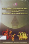 Cover Tata krama suku bangsa Jawa di Kabupaten Sleman Propinsi DIY