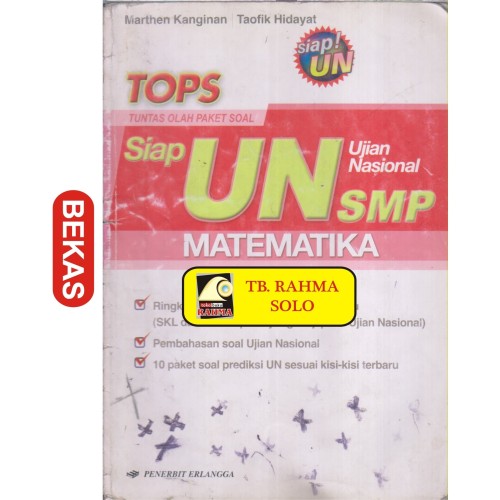 Cover Tops siap UN Fisika SMA/MA / Marthen Kanginan