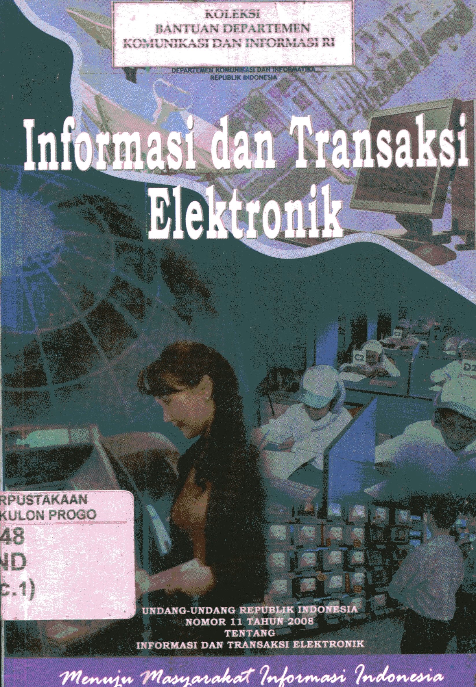 Cover Informasi dan transasksi elektronik