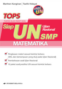 Cover Tops siap UN Ujian Nasional Matematika SMP / Marthen Kanginan