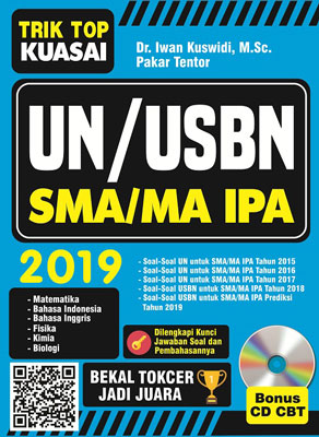 Cover Trik Top Kuasai UN/USBN SMA/MA IPA 2019 / Iwan Kuswidi,