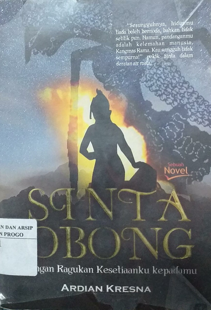 Cover Sinta Obong :  Jangan ragukan kesetiaanku kepadamu / Ardian Kresna