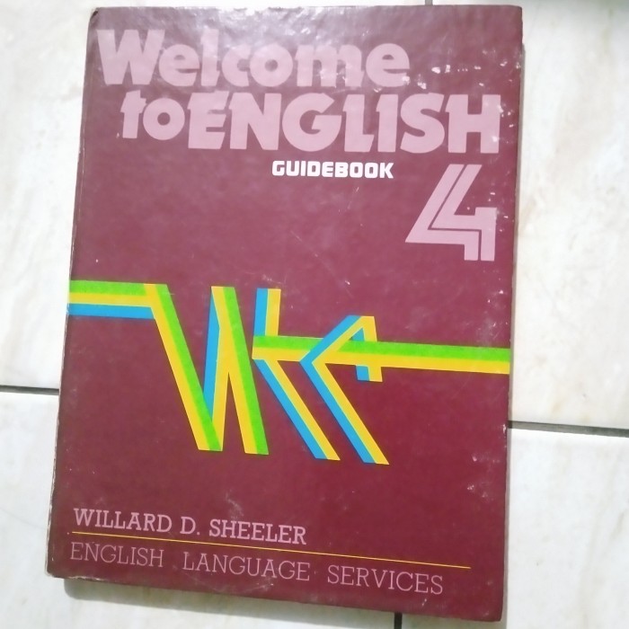 Cover Welcome to english guidebook 4 / Williard D. Sheeler
