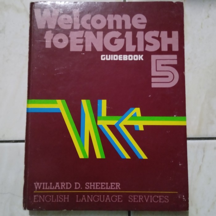 Cover Welcome to english guidebook 5 / Williard D. Sheeler