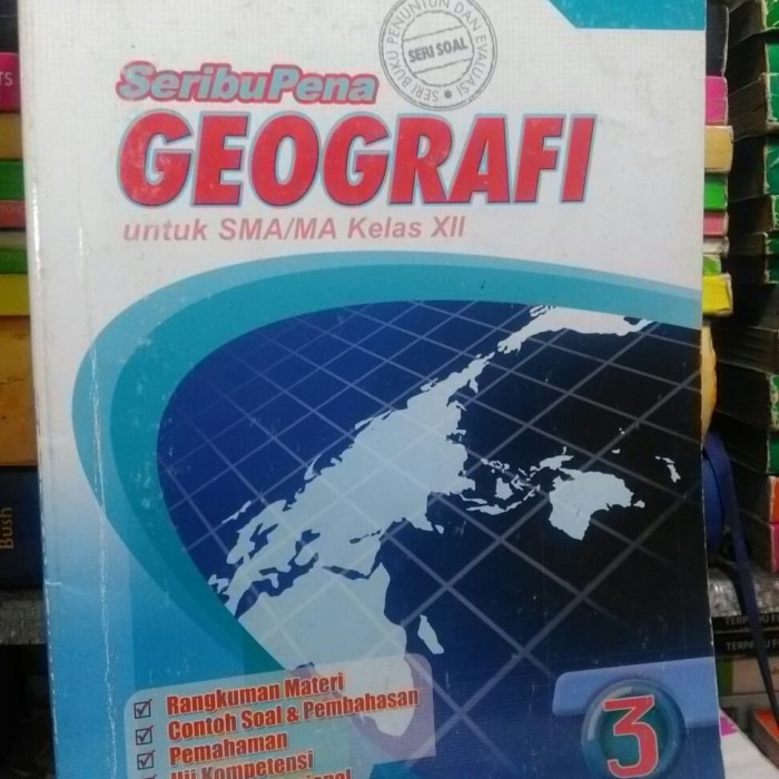 Cover Seribu pena Geografi untuk SMA/MA Kelas XII / Winarno