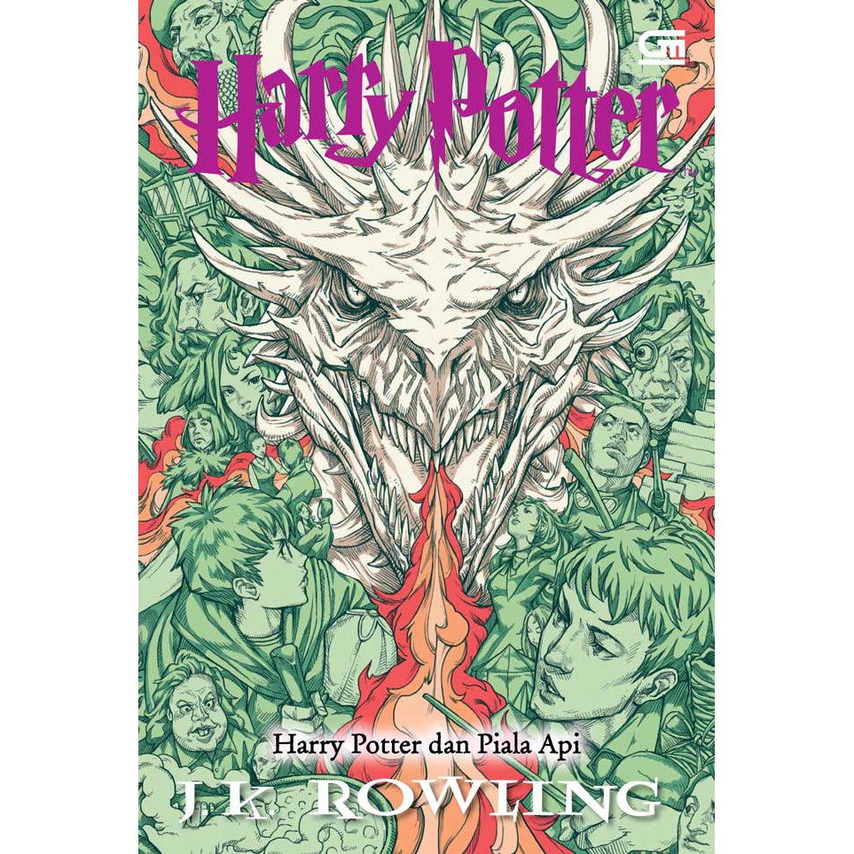 Cover harry Potter dan Piala Api / JK. Rowling