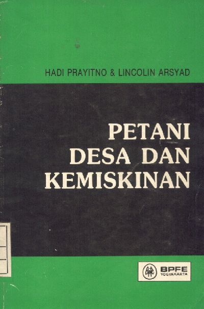 Cover Petani Desa dan Kemiskinan / Hadi Prayitno