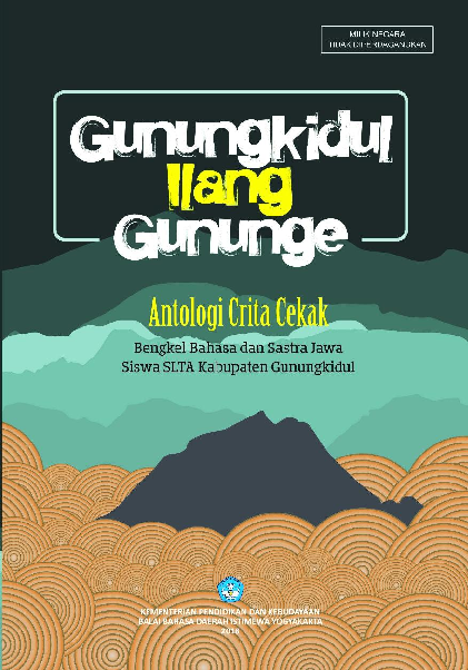 Cover Gunungkidul ilang gununge antologi crita cekak