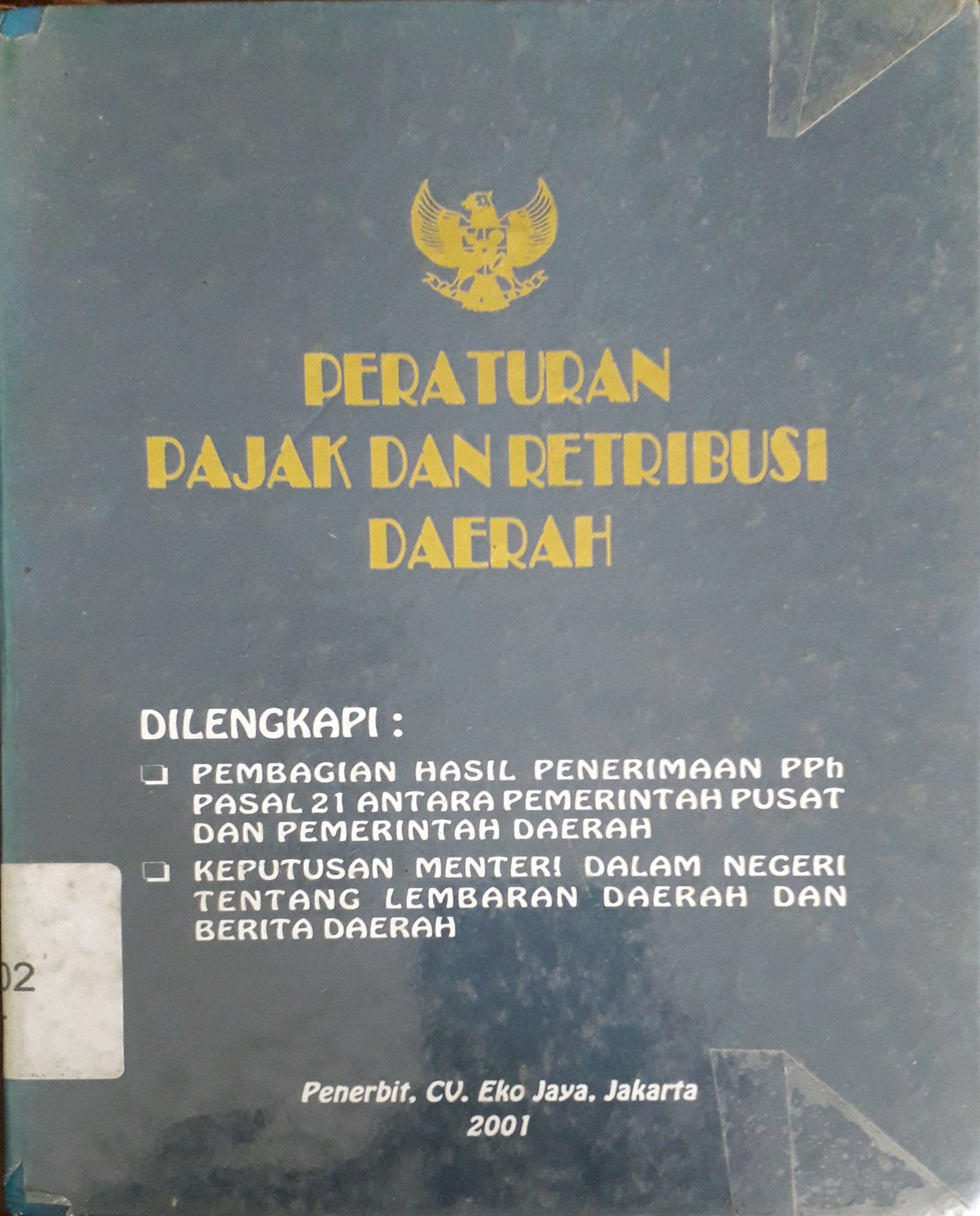 Cover Peraturan pajak dan retribusi daerah