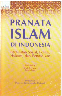 Cover Pranata Islam Di Indonesia pergulatan sosial, politik, hukum, dan pendidikan