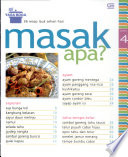 Cover Masak Apa ? :  36 Resep Lauk Sehari-Hari-Buku 4 / Hayatinufus A.L. Tobing, Cherry Hadibroto, Nies Kartohadiprodjo
