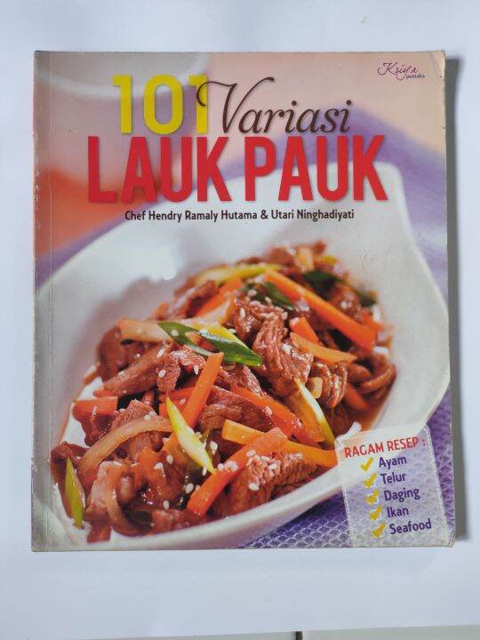Cover 101 variasi lauk pauk / Penulis, Hendry Ramaly Hutama