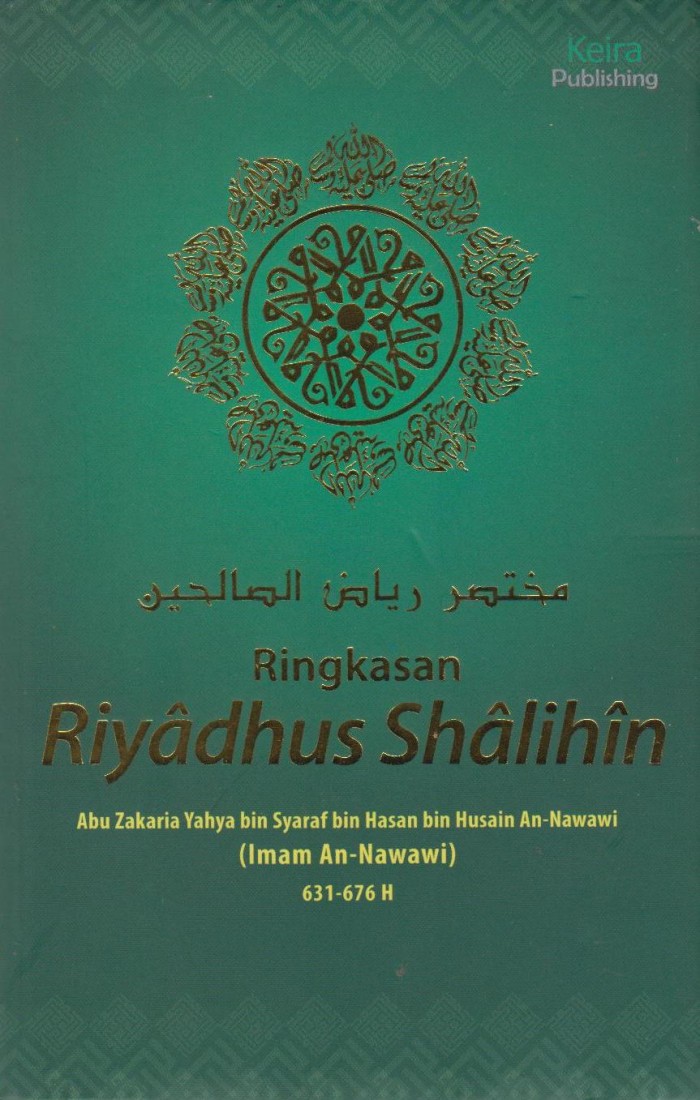 Cover Ringkasan Riyadush Shalihin / Imam Nawawi