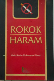 Cover Rokok haram / Abdul Karim Muhammad Nashr