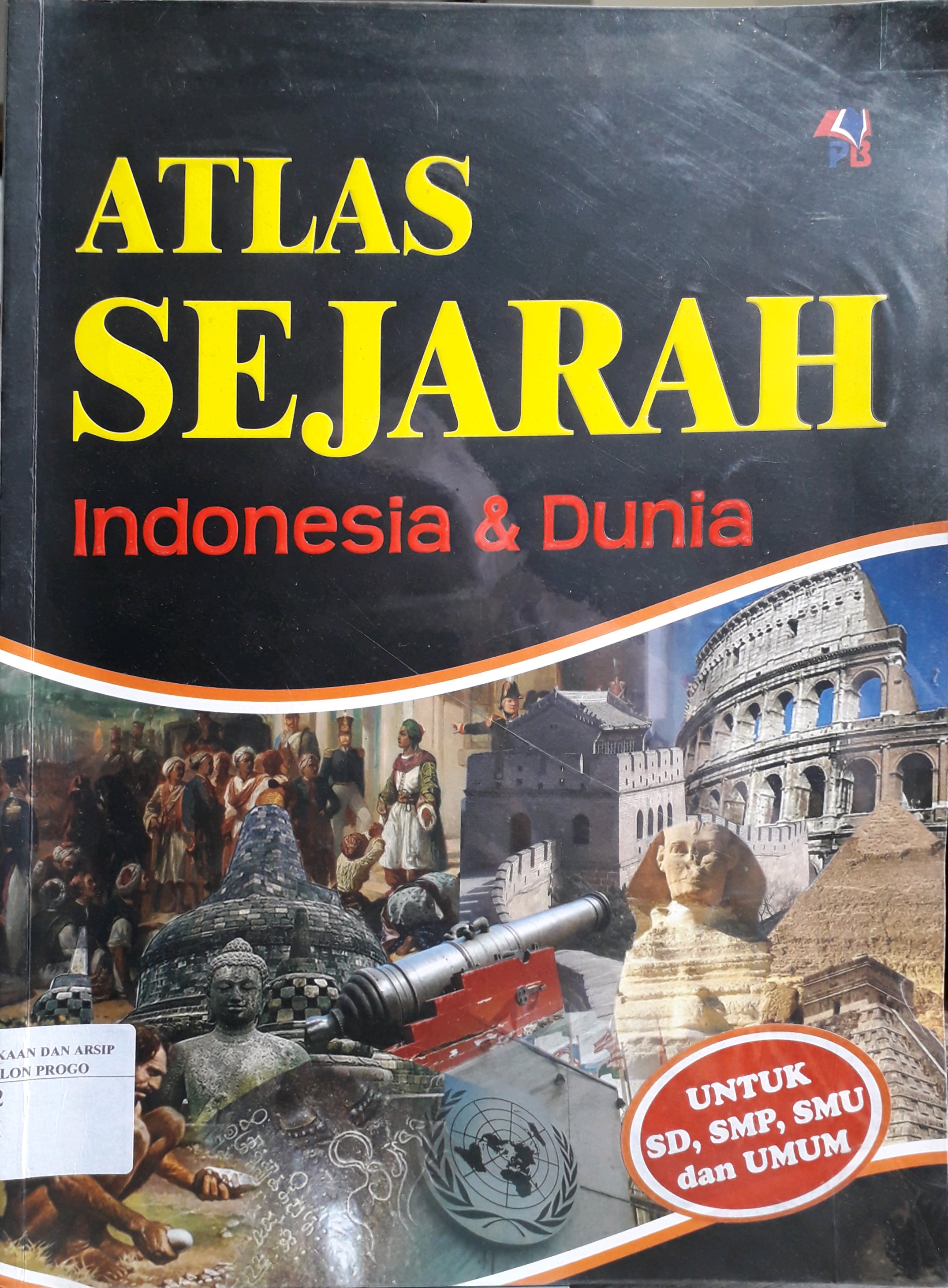 Cover Atlas sejarah Indonesia dan dunia