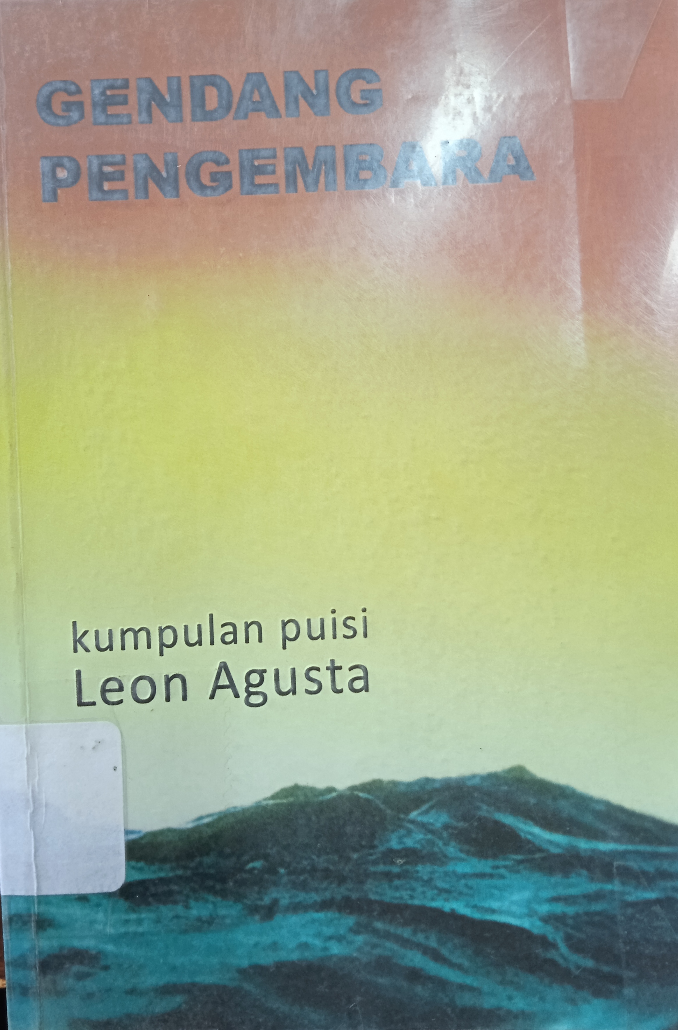 Cover Gendang Pengembara, Kumpulan Puisi