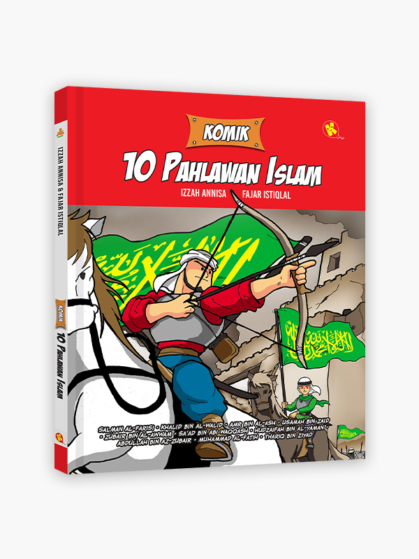 Cover Komik 10 Pahlawan Islam / Izzah Annisa & Fajar Istiqlal