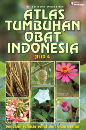 Cover Atlas Tumbuhan Obat Indonesia (Jilid 4) / Dalimartha, Setiawan
