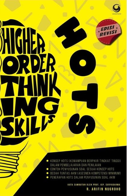 Cover HOTS :  High Order Thingking skills / Arifin Nufgroho