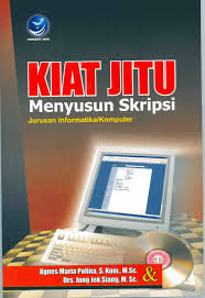Cover Kiat Jitu Menyusun Skripsi Jurusan Informatika Komputer / Penyusun: Agnes Maria Polina; Jong Jek Siang;