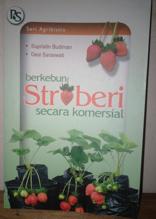 Cover Berkebun Stroberi secara Komersial / Supriatin Budiman