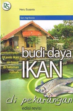 Cover Budi daya ikan di pekarangan (Revisi) / Heru Susanto