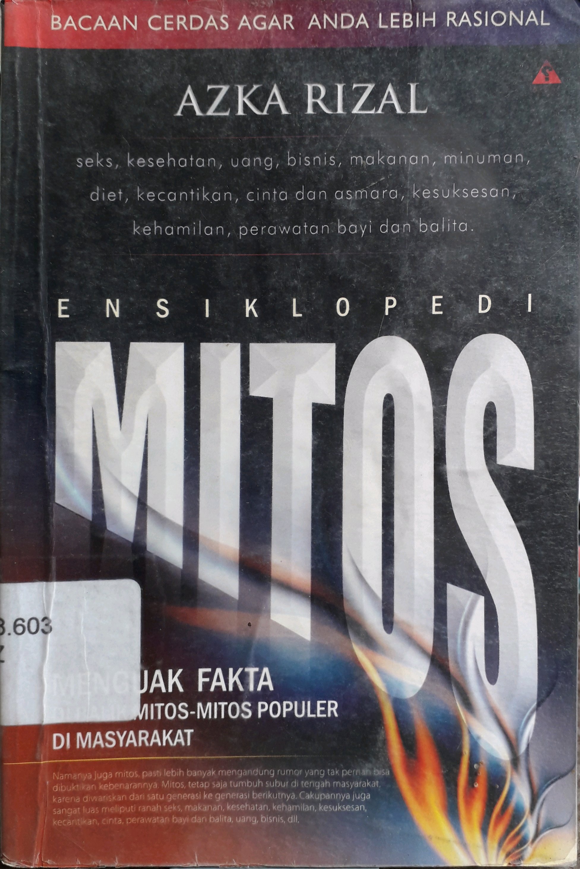 Sampul Ensiklopedi Mitos menguak fakta / Penyusun, Azka Rizal