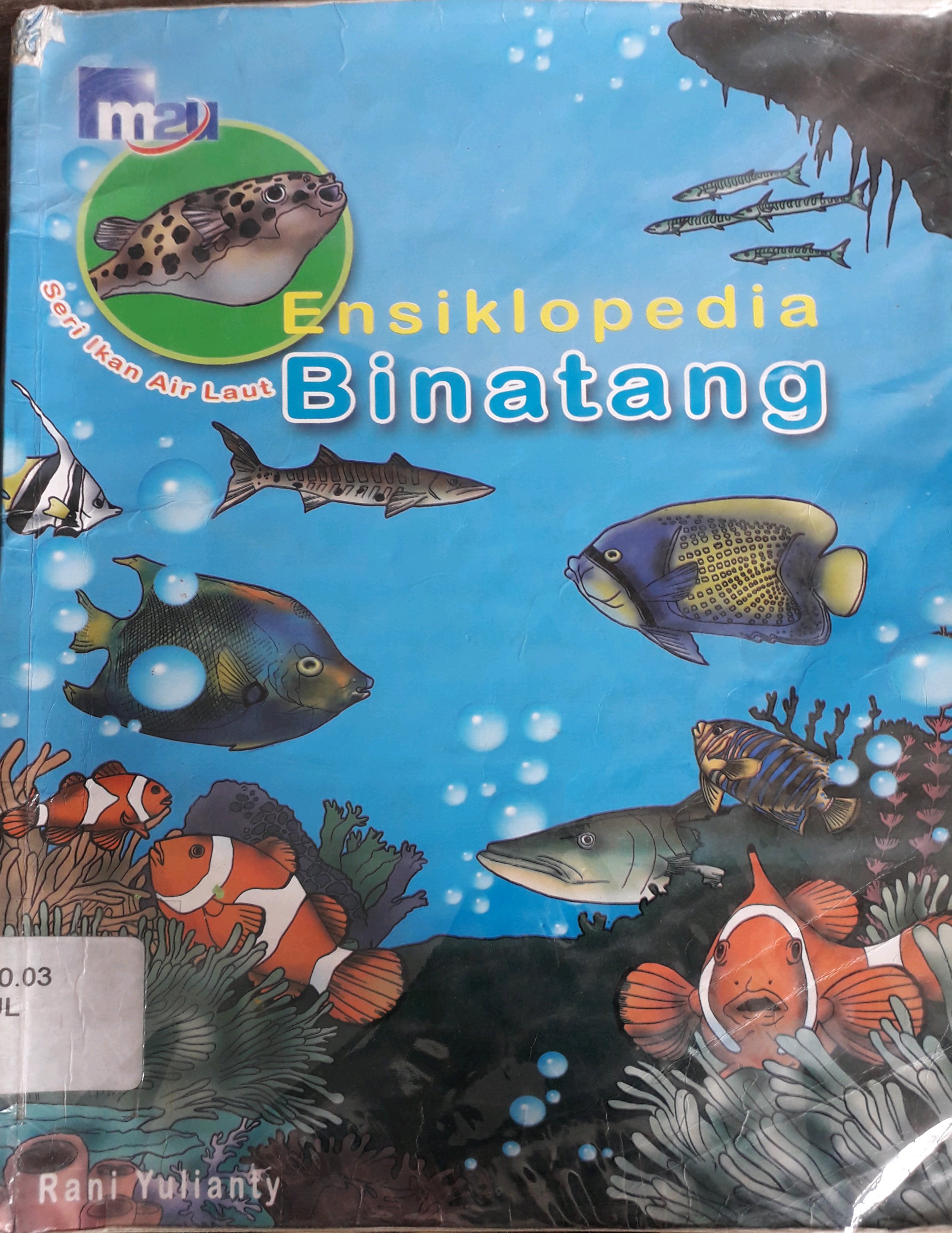Cover Ensiklopedia Binatang / Penulis, Rani Yulianty