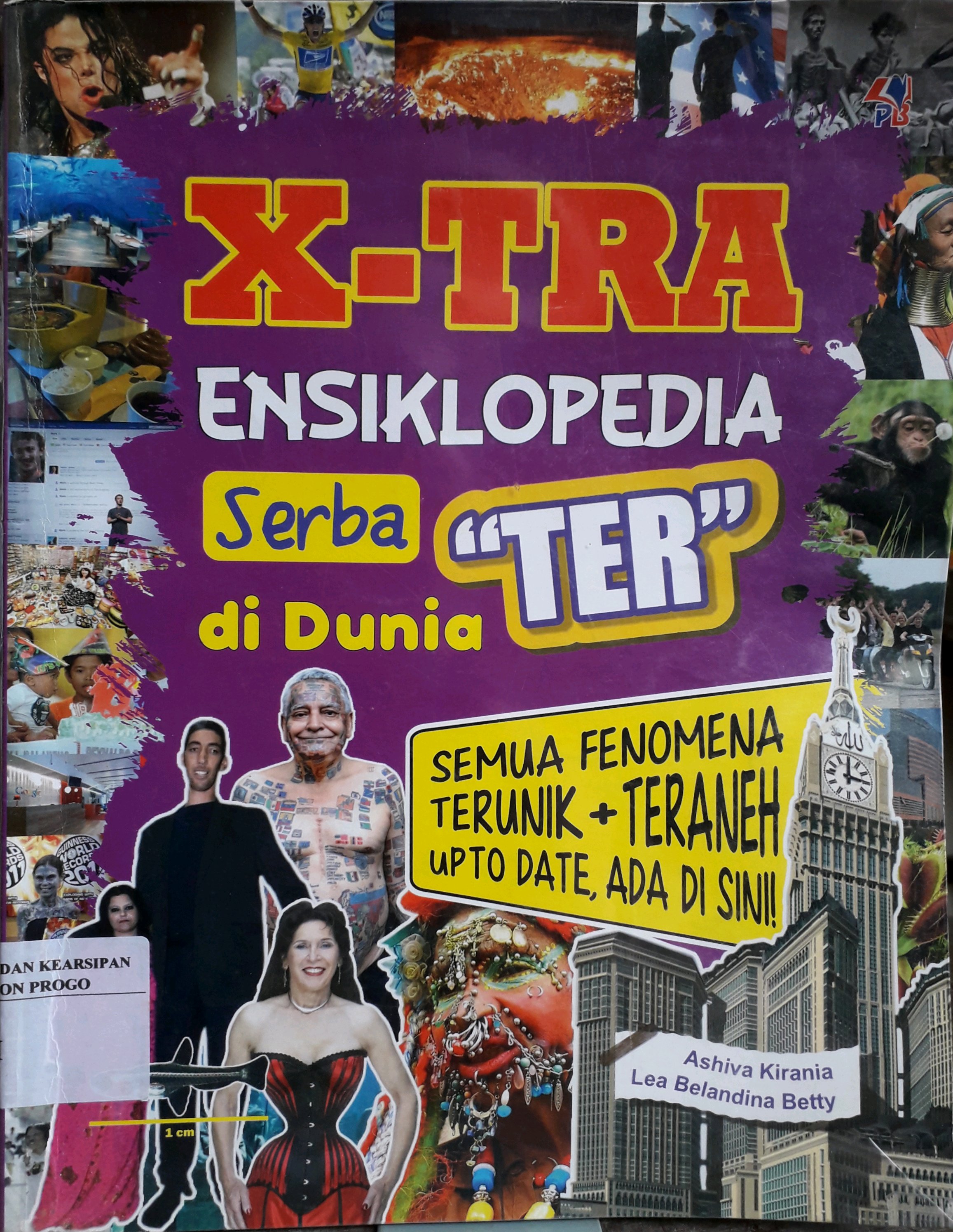 Cover X-Tra Ensiklopedia serba "Ter" di dunia / Penulis, Ashiva Kirania