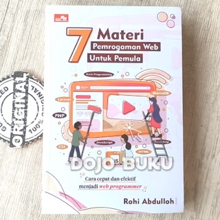 Cover 7 Materi Pemrograman Web untuk pemula / Rohi Abdullah