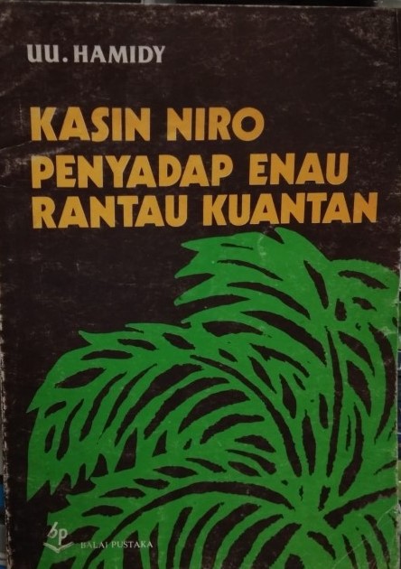 Cover Kasin Niro penyadap enau kuantan / / UU Hamidy