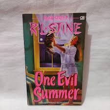Cover One Evil Summer: musim panas berdarah / RL Stine