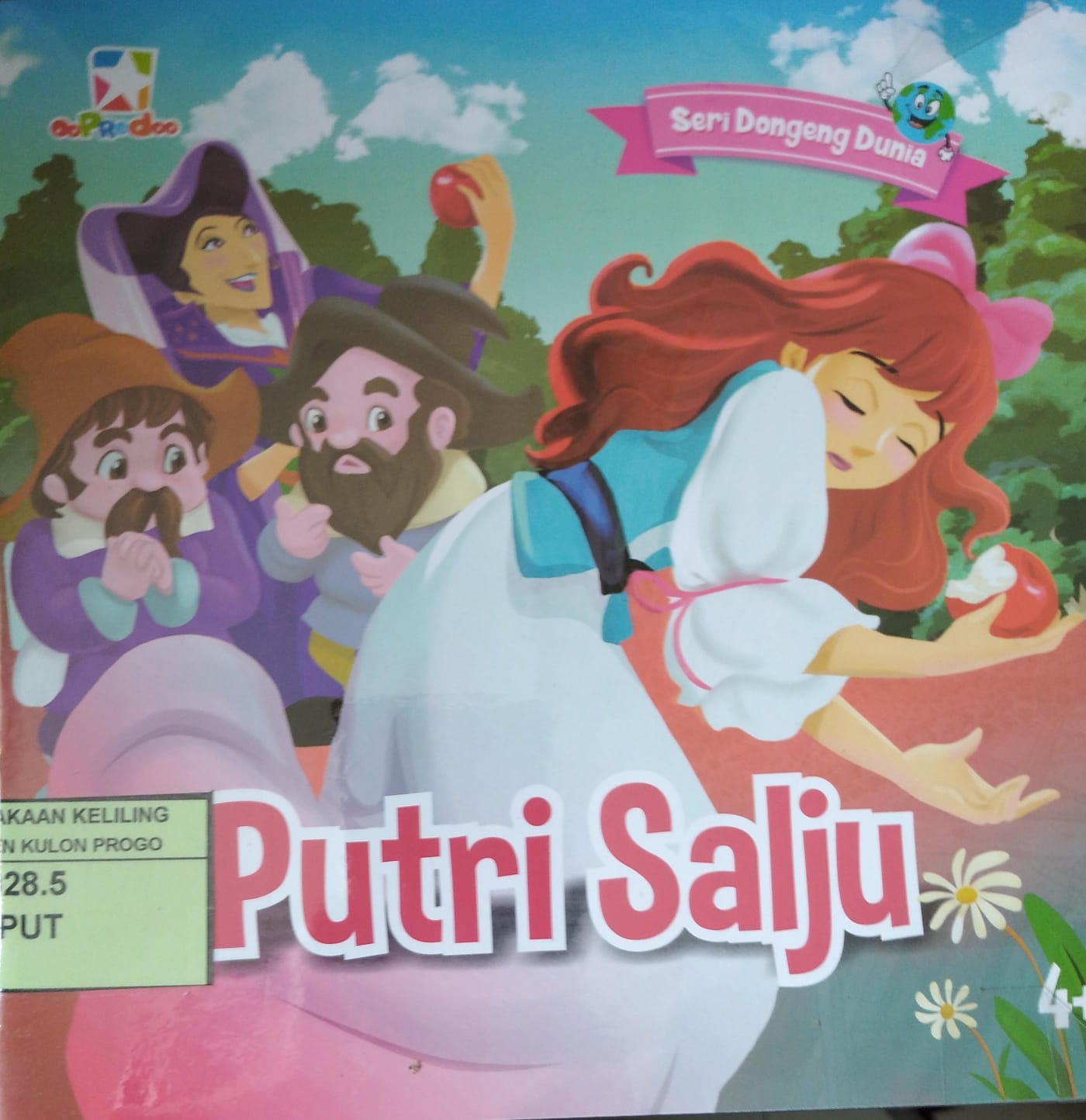 Cover Seri Dongeng Dunia : Putri Salju