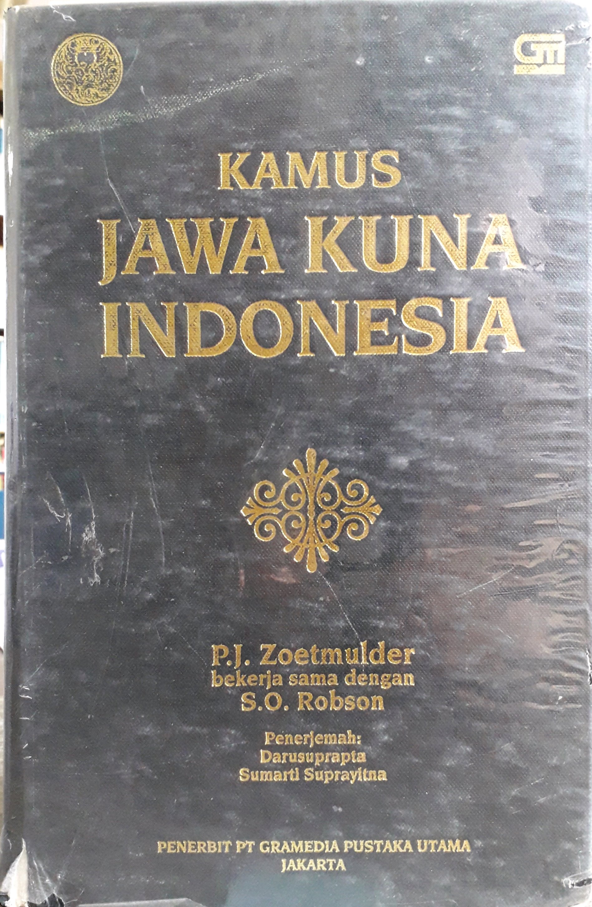 Cover Kamus Jawa Kuna Indonesia / Penulis, P.J. ZOetmulder